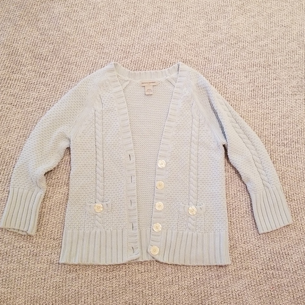 Banana Republic 3/4 Knit Cardigan Sweater